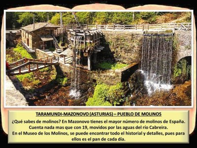 TARAMUNDI-MAZONOVO (ASTURIAS) â€“ PUEBLO DE MOLINOS