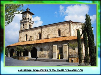 AMURRIO (ÃLAVA) â€“ IGLESIA DE STA. MARÃA DE LA ASUNCIÃ“N