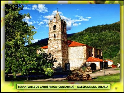 TERAN-VALLE DE CABUÃ‰RNIGA (CANTABRIA) â€“ IGLESIA DE STA- EULALIA