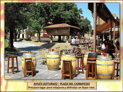 AVILÃ‰S (ASTURIAS) â€“ PLAZA DEL CARBAYEDO