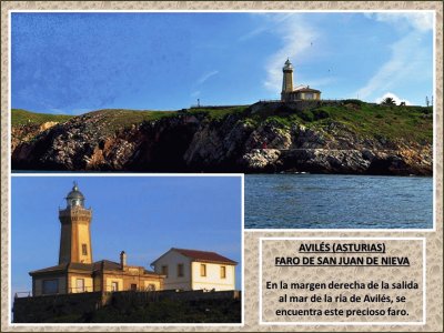 AVILÃ‰S (ASTURIAS) - FARO DE SAN JUAN DE NIEVA