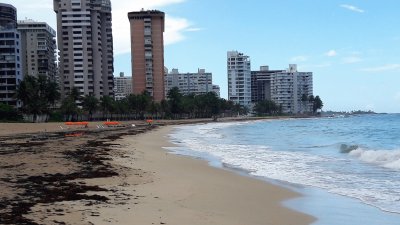 Playa de San Juan, Puerto Rico.