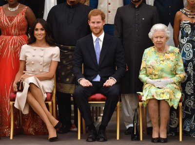 Meghan, Harry e Isabel