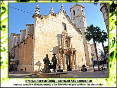 BENICARLÃ“ (CASTELLÃ“N) â€“ IGLESIA DE SAN BARTOLOMÃ‰