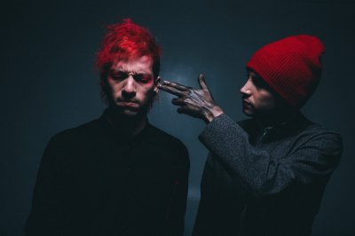 Tyler Joseph and Josh Dun from Twenty One Pilots