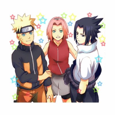 Sakura, Sasuke y Naruto