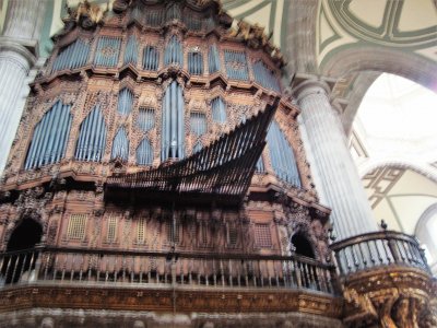 Ã“rgano de la Catedral Metropolitana, CDMX.