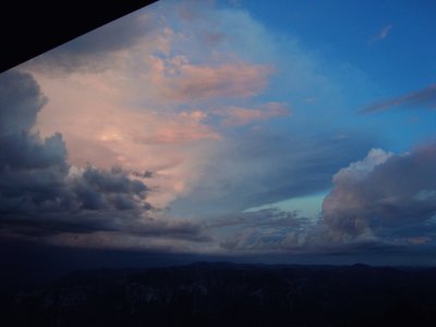 CrepÃºsculo en las Barrancas del Cobre, Chihuahua.