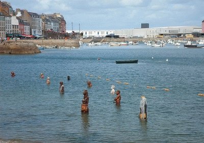 Statues englouties Douarnenez