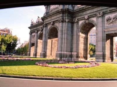 La Puerta de AlcalÃ¡, Madrid.