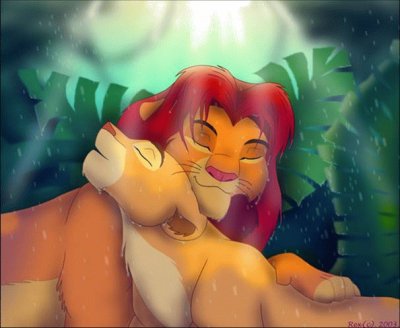 Simba y Nala. I