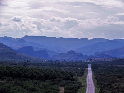 Camino a Majalca, Chihuahua.