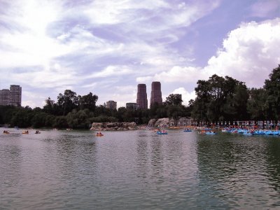 Lago de Chapultepec, Ciudad de MÃ©xico.