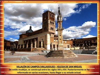 VILLALÃ“N DE CAMPOS (VALLADOLID) â€“ IGLESIA DE SAN MIGUEL