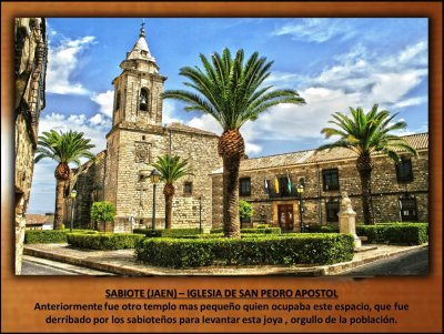 SABIOTE (JAEN) â€“ IGLESIA DE SAN PEDRO APOSTOL