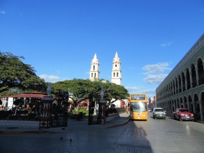 Centro de Ciudad Campeche.