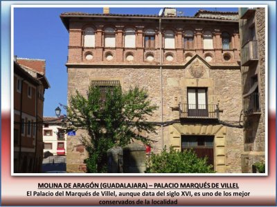 MOLINA DE ARAGÃ“N (GUADALAJARA) â€“ PALACIO MARQUÃ‰S DE VILLEL