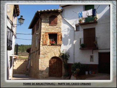 TORRE DE ARCAS (TERUEL) â€“ PARTE DEL CASCO URBANO