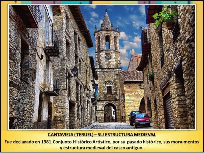 CANTAVIEJA (TERUEL) â€“ SU ESTRUCTURA MEDIEVAL