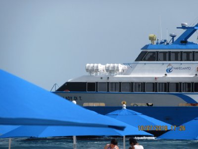 Transbordador en Isla Mujeres.