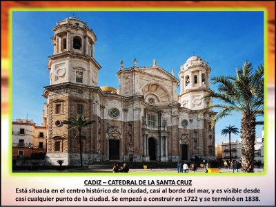 CÃDIZ â€“ CATEDRAL DE LA SANTA CRUZ