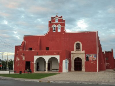 Antiguo templo en Ciudad Campeche.