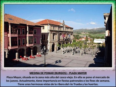 MEDINA DE POMAR (BURGOS) â€“ PLAZA MAYOR