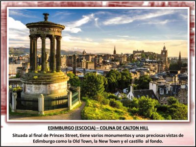 EDIMBURGO (ESCOCIA) â€“ COLINA DE CALTON HILL