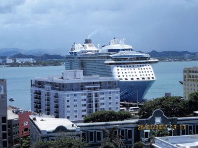 Crucero en Puerto Rico.