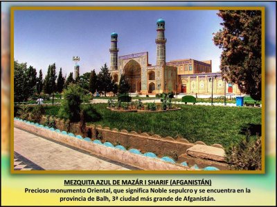 MEZQUITA AZUL DE MAZÃR I SHARIF (AFGANISTÃN)