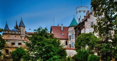 Castillo en Lichtenstein