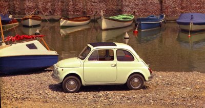 FIAT 500 al porto