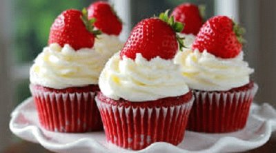 Strawberry Cupcakes