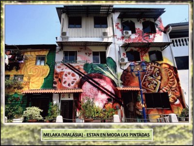 MELAKA (MALASIA) - ESTAN EN MODA LAS PINTADAS