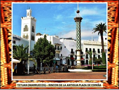 TETUAN (MARRUECOS) â€“ RINCON DE LA ANTIGUA PLAZA DE ESPAÃ‘A