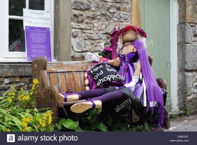 Scarecrow at Kettlewell Festival