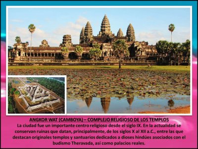 ANGKOR WAT (CAMBOYA) â€“ COMPLEJO RELIGIOSO DE LOS TEMPLOS