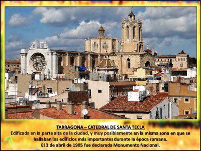 TARRAGONA â€“ CATEDRAL DE SANTA TECLA