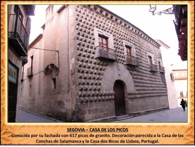 SEGOVIA â€“ CASA DE LOS PICOS