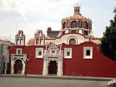 Templo en la Ciudad de Puebla, MÃ©xico.