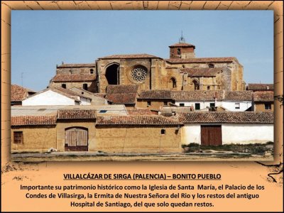 VILLALCÃZAR DE SIRGA (PALENCIA) â€“ BONITO PUEBLO