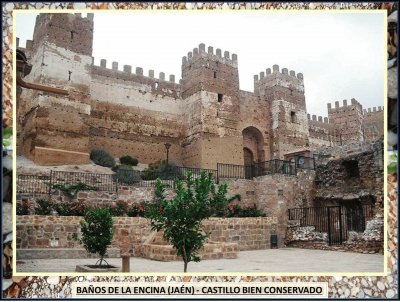 BAÃ‘OS DE LA ENCINA (JAÃ‰N) - CASTILLO BIEN CONSERVADO