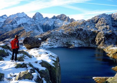 LAGO EN LAS ALTURAS