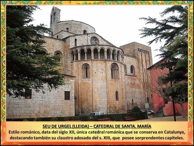 SEU DE URGEL (LLEIDA) â€“ CATEDRAL DE SANTA. MARÃA