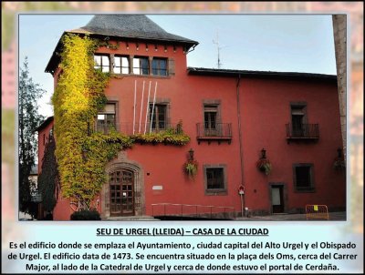 SEU DE URGEL (LLEIDA) â€“ CASA DE LA CIUDAD