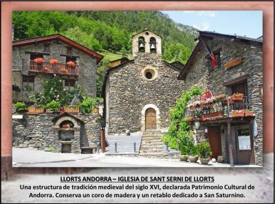 LLORTS ANDORRA â€“ IGLESIA DE SANT SERNI DE LLORTS