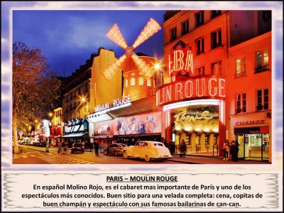 PARÃS â€“ MOULÃN ROUGE