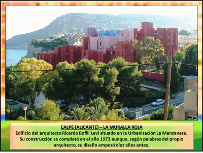 CALPE (ALICANTE) â€“ LA MURALLA ROJA