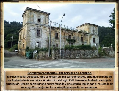 HOZNAYO (CANTABRIA) â€“ PALACIO DE LOS ACEBEDO