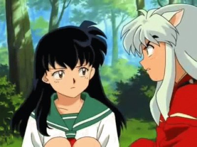 inuyasha y aome